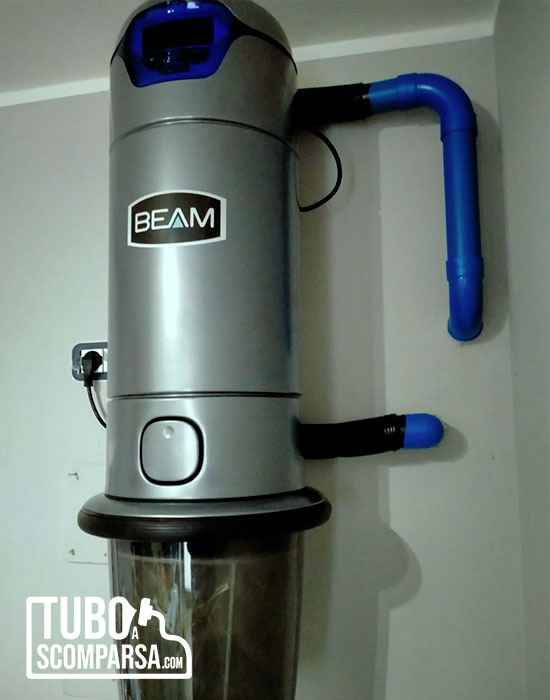 Aspirapolvere centralizzato Beam Alliance 700TC con display