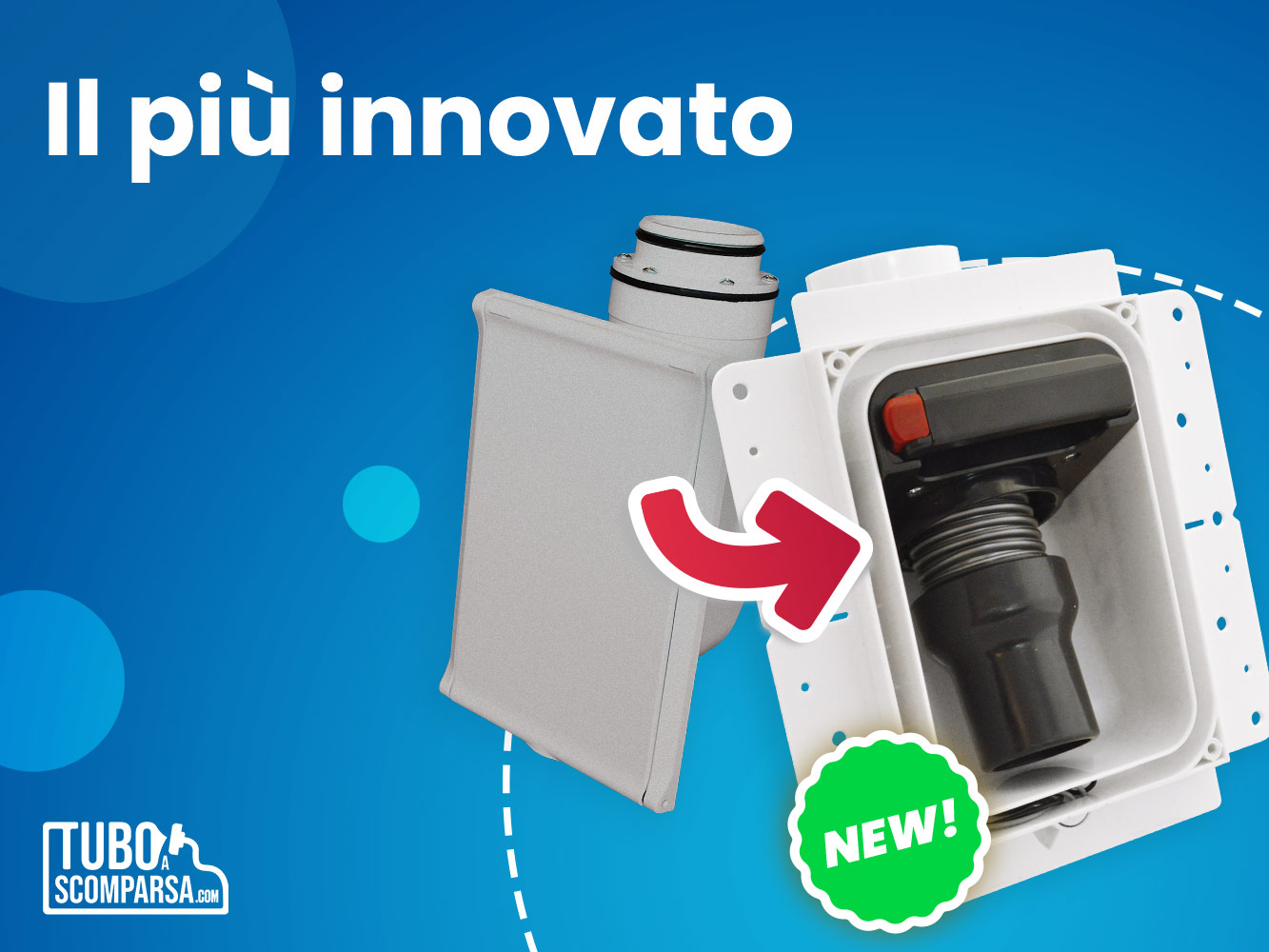 Retraflex è il sistema di bocchette per tubo a scomparsa più evoluto ed è in vendita su Tuboascomparsa.com